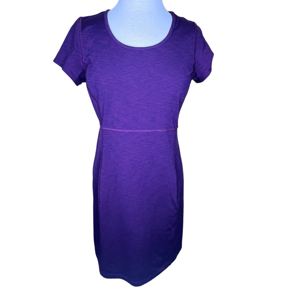 Duluth Trading Co. Women’s Athletic Casual Plum/Navy Dress Size Small